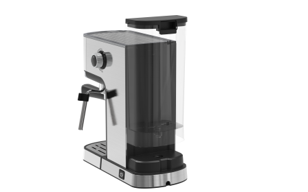 Geek Chef Espresso Machine, Cappuccino & Latte Machine with ESE POD Filter & Milk Frother Steam Wand, Accurate Temperature & Time Control