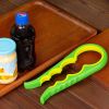 4 In 1 Can Opener, Multifunctional Jar Opener, Bottle Opener, Non-Slip Jar Bottle Opener (Random Color )