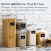 Kitchen Food Storage Containers Set, Kitchen Pantry Organization and Storage with Easy Lock Lids, 8 Pieces