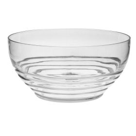 Swirl Acrylic Serving Bowls, Unbreakable Large Plastic Bowls, Soup Bowls, Salad Bowls, Cereal Bowl for Snacks, BPA Free (Color: as Pic)