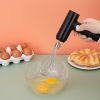 Electric Egg Beater With 2 Wire Beaters Portable Food Blender Whisk 3 Speeds Handheld Food Mixer ,USB Rechargeable Handheld Egg Beater